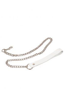 Повідець Leather Leash, White 280180 фото