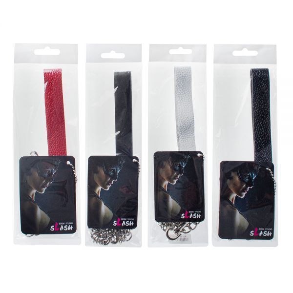 Повідець Leather Leash, White 280180 фото