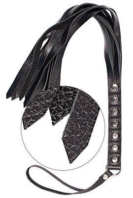 Флогер S&M Fancy Leather Floger, Black 280111 фото