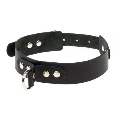 Нашийник Obediense, Smooth Black 280123 фото