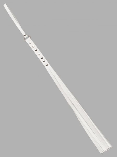 Флогер S&M Fancy Leather Floger, White 280122 фото