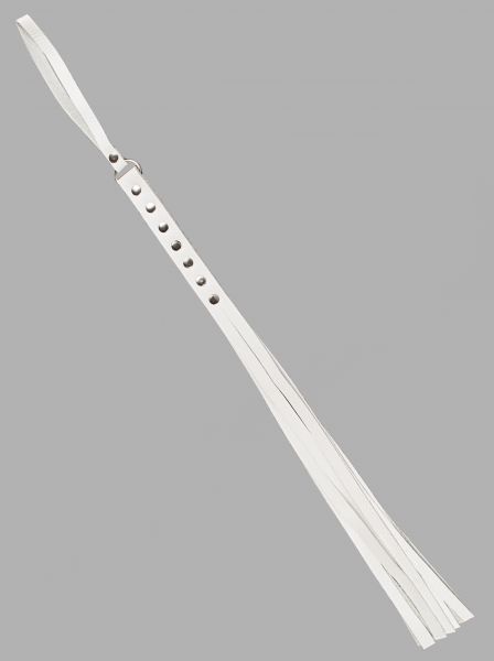 Флогер S&M Fancy Leather Floger, White 280120 фото
