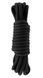 Мотузка для бондажу BONDAGE ROPE 5M, Black 280292 фото
