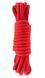 Мотузка для бондажу BONDAGE ROPE 5M, Red 280293 фото