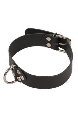 Нашийник Leather Collar, Black 280172 фото