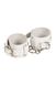 Наручники Leather Dominant Hand Cuffs, White 280153 фото 2