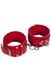 Окови Leather Dominant Leg Cuffs, Red 280155 фото