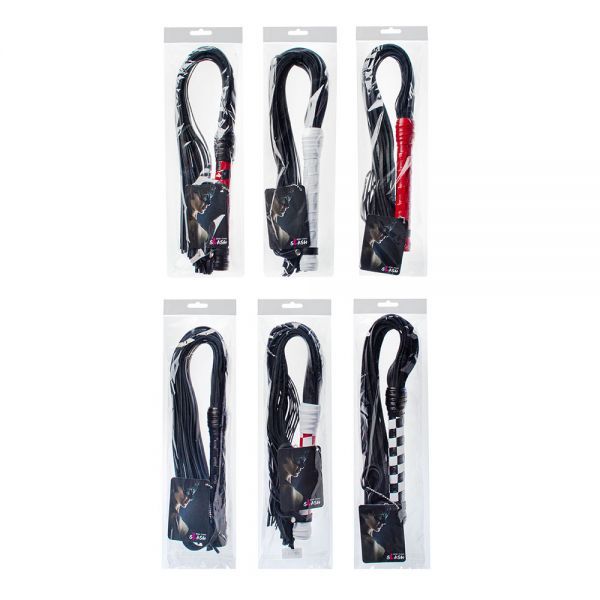 Флогер Premium Leather Flogger, Black 280147 фото