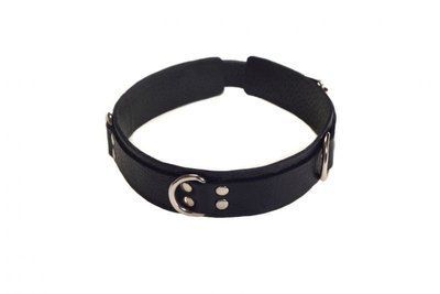 Нашийник Slave leather collar, Black 280240 фото