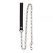 Повідець Leather Leash, Smooth Black 281415 фото