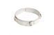 Slave leather collar, White