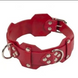 VIP Leather Collar, RED