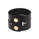 Наручники Miracles, Smooth Black M 280222 фото