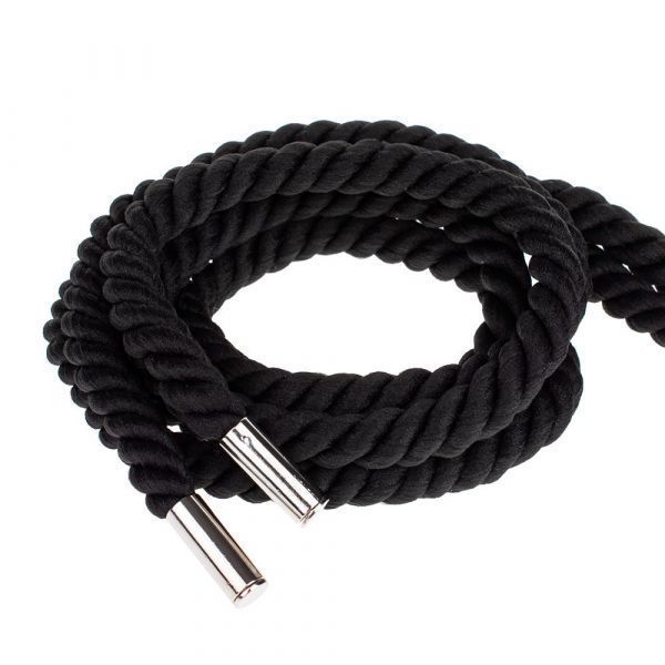 Мотузка для бондажу Premium Silky 10M, Black 280294 фото