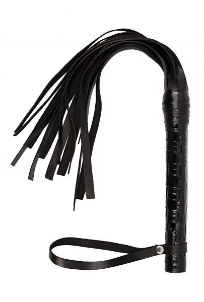 Флогер VIP Leather Flogger, Black 280133 фото